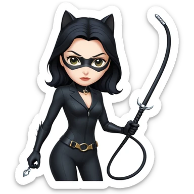 Catwoman from DC comics sticker