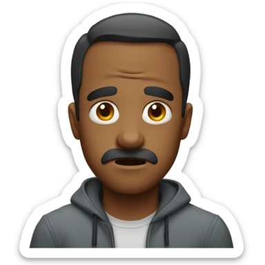 Stressed out sticker