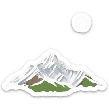 Mont Rigi in Switzerland sticker