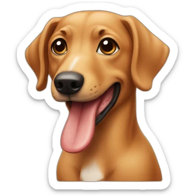 perro salchicha sticker