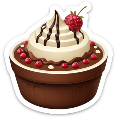 chocolate bingsu sticker