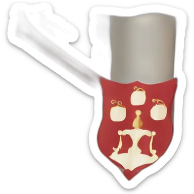 book with England flag sticker