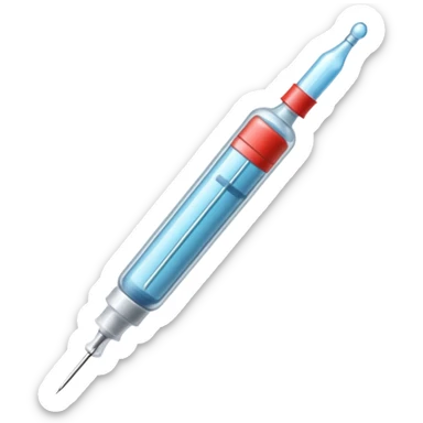 vaccination needle sticker
