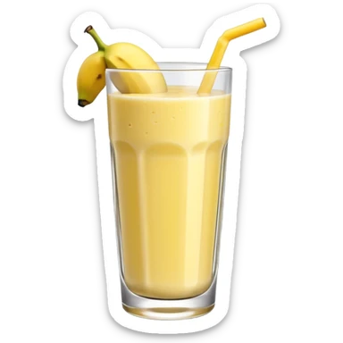banana smoothie show sticker