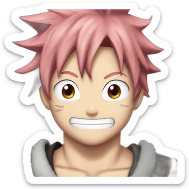 natsu from fairy tail sticker