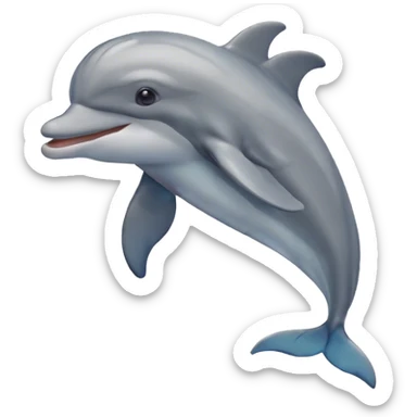 Delfino che ride sticker