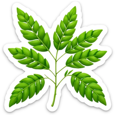 Curry leaves  sticker