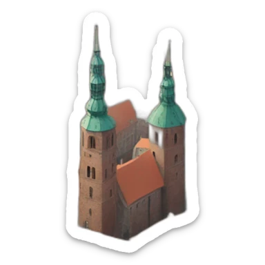 königsberg old town sticker