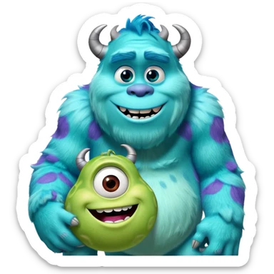 Monsters Inc sticker