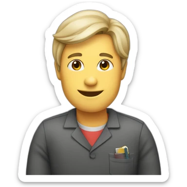 the teacher gives appreciation sticker