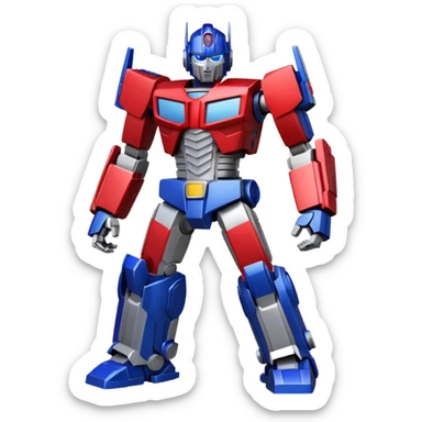 optimus prime sticker