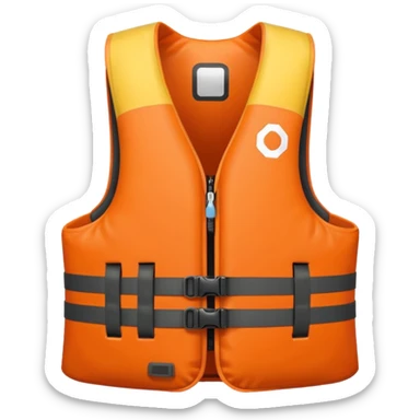 life vest sticker