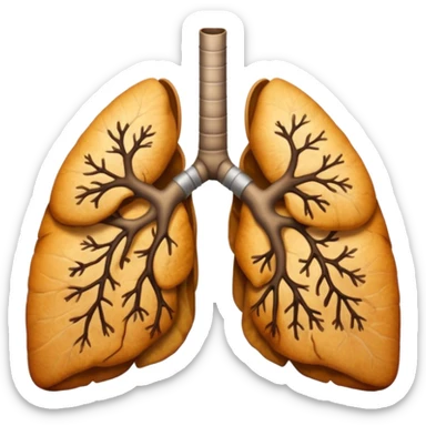 lungs disease sticker