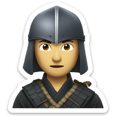 Hara-kiri samouraï sticker