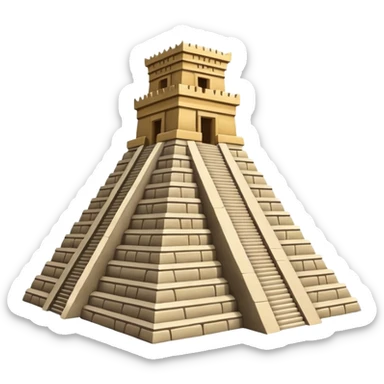 Temple of Kukulcan sticker