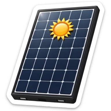 solar panel sticker