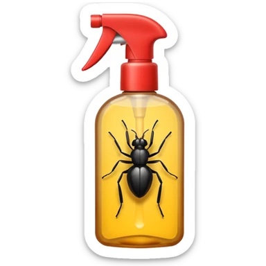 bug spray sticker