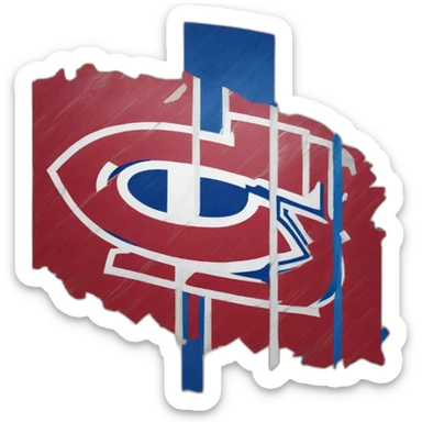 Canadiens Montréal Logo sticker