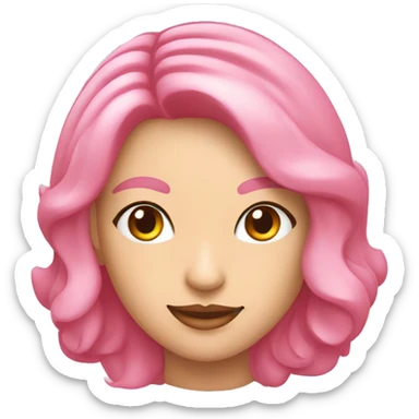 Fresca color rosa  sticker