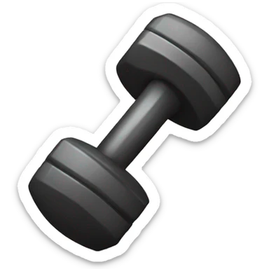 dumbbell sticker