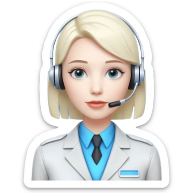 AI Customer Service Agent sticker