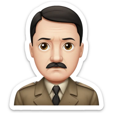 Hitler as emoji sticker