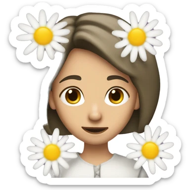 Marguerite sticker