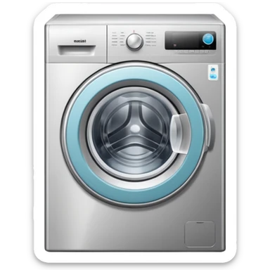 washing machine sticker