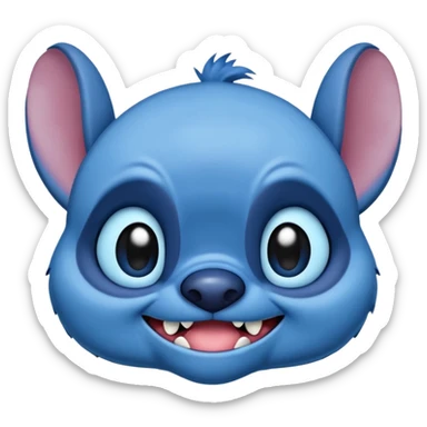 Stitch mignon  Disney  sticker