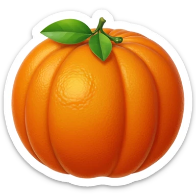 mandarin sticker
