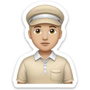 Me wearing master caddie outfit sticker