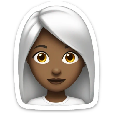 Clean fresh girl sticker