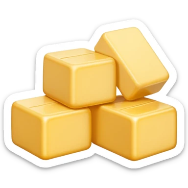 Flavored Butter Blocks sticker