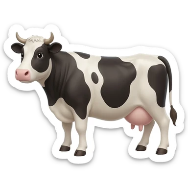 cow emoji sticker