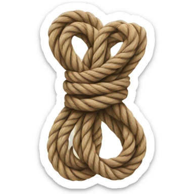 Rope sticker