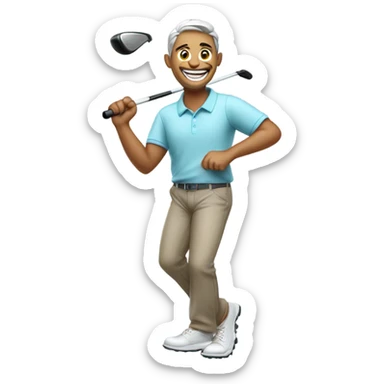 Happy Gilmore sticker