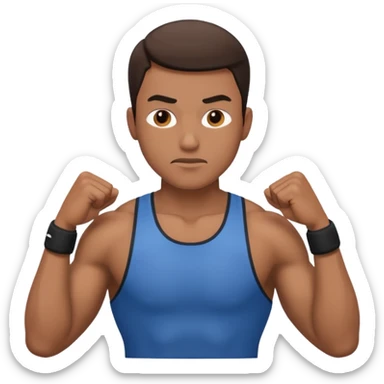 man training

 sticker