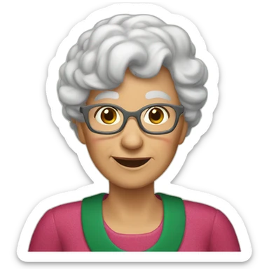 Merry Christmas Granny sticker