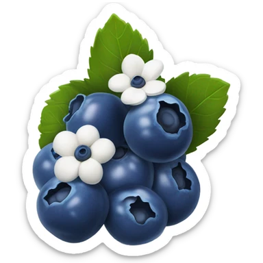 Blueberries  sticker