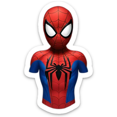 spiderman symbiote sticker
