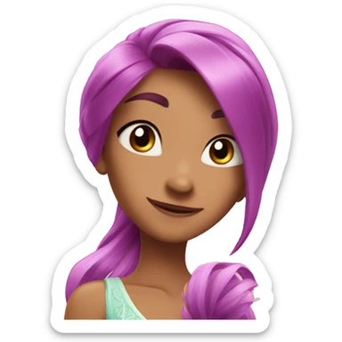 Bloom from winx club sticker