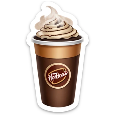 Tim Hortons Coffee sticker