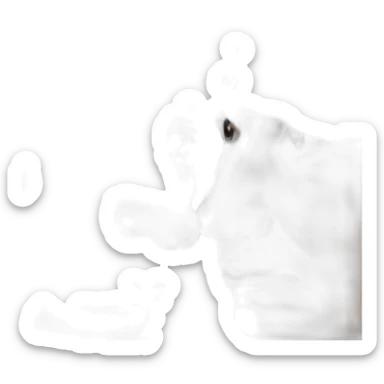 putin nose picking sticker