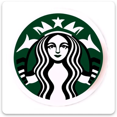 Starbucks sticker