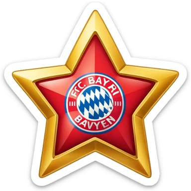 FC Bayern Stern des Südens sticker