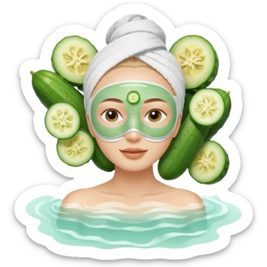 spa day sticker