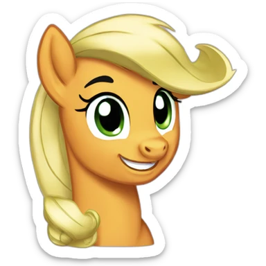 applejack mlp sticker