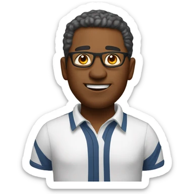 Father of 2 children, software developer, basketball coach sticker