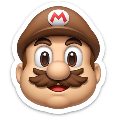 Mario Goomba sticker