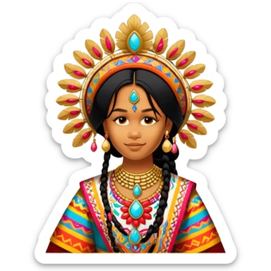 Vibrant Ceremonialist sticker